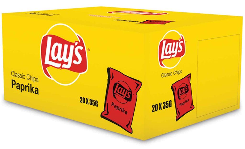 Lay's Red Paprika 20x35g Produktbild 