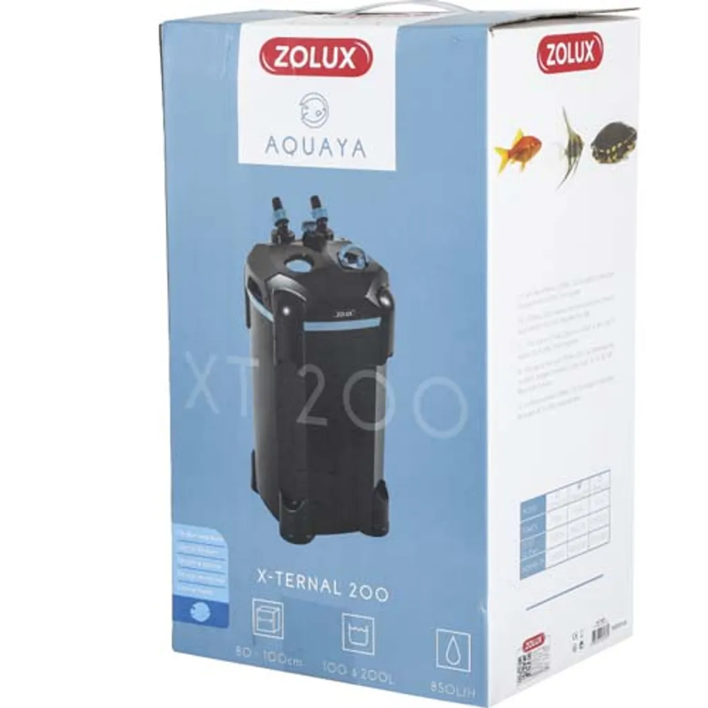 ZOLUX AQUAYA X-TERNAL 200 Filtre Extérieur Aquarium 200L Z326533