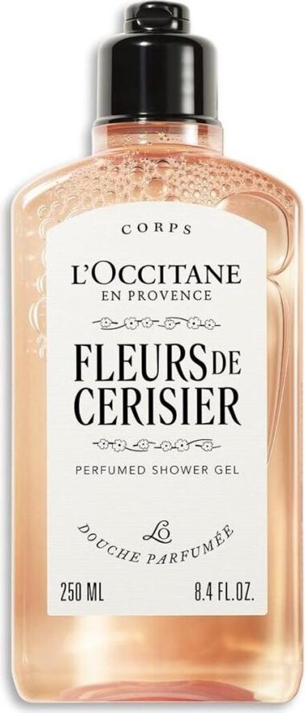 L'Occitane Fleurs de Cerisier, Duschgel, 250 ml, Erwachsene, Frauen, Körper, Jeder Hauttyp