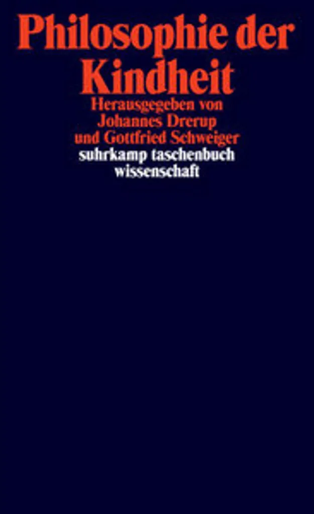 Philosophie der Kindheit pour enseignants et chercheurs en éducation