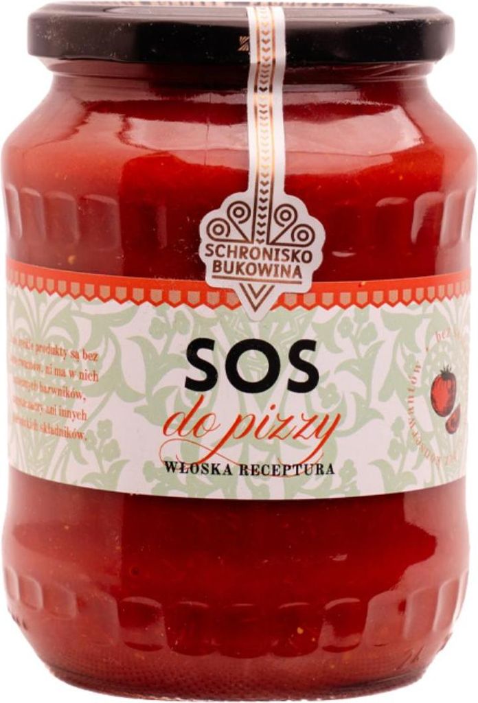 Italienisches Rezept Pizzasauce groß 700ml - Schronisko Bukowina