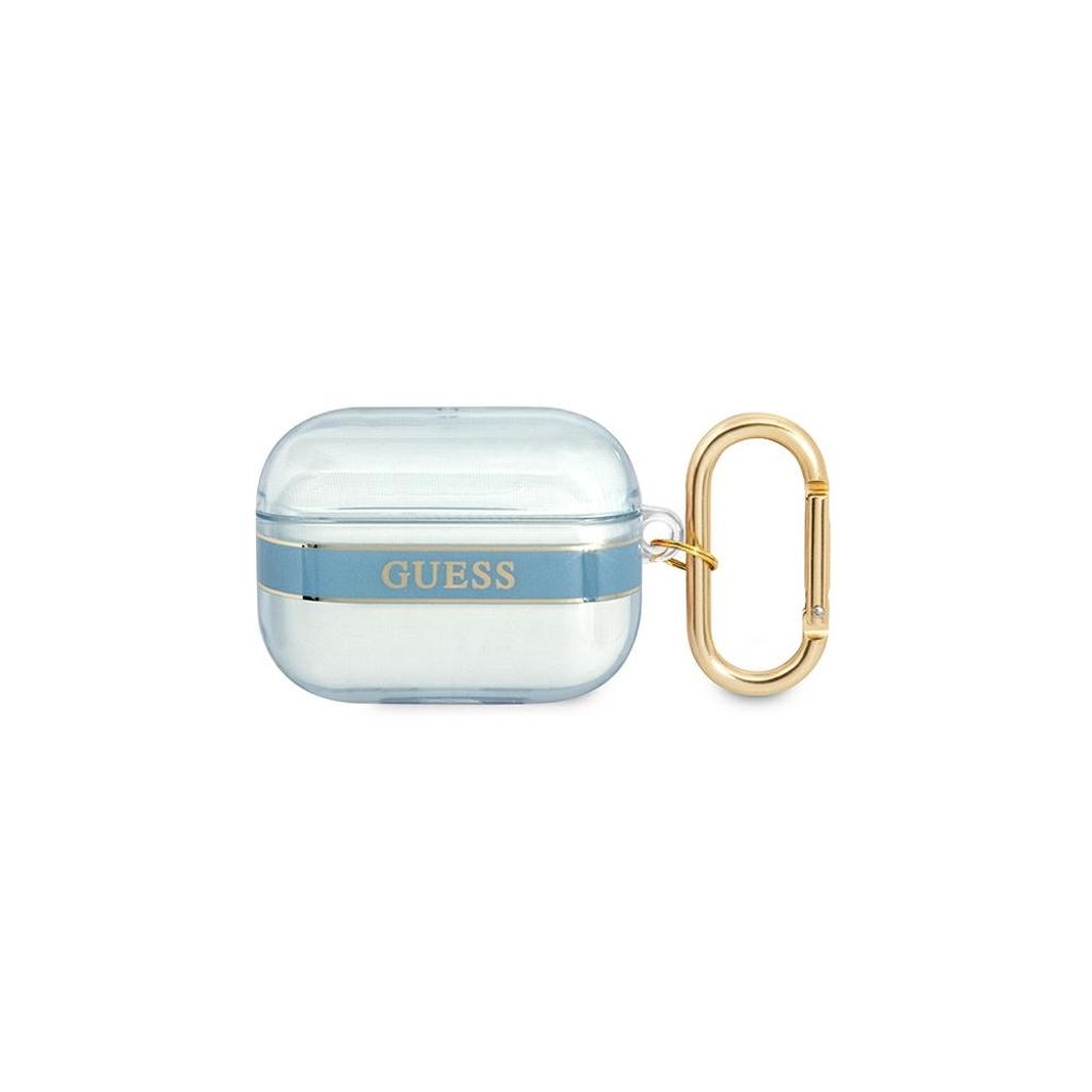 Guess GUAPHHTSB AirPods Pro Cover Blue/Blue Strap Collection