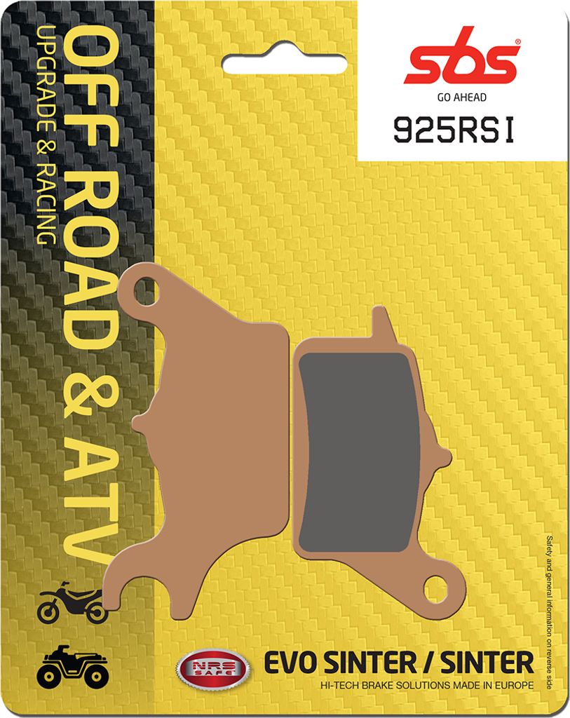 Bremsbeläge SBS 925RSI Offroad Racing Sinter