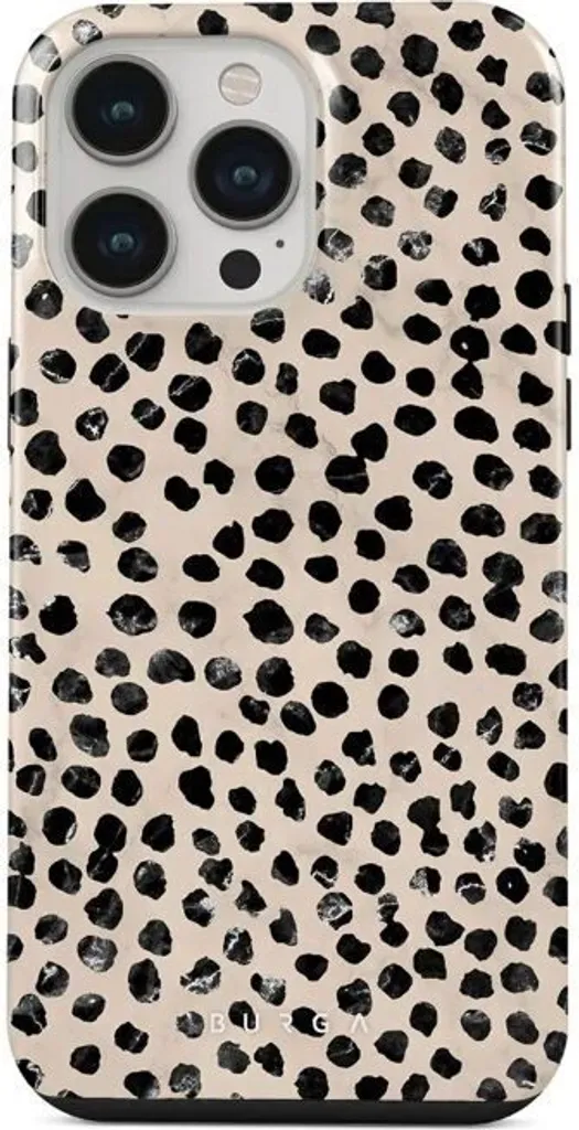 Étui de Protection iPhone 14 Pro Robuste Double Couche Beige Mat - 10