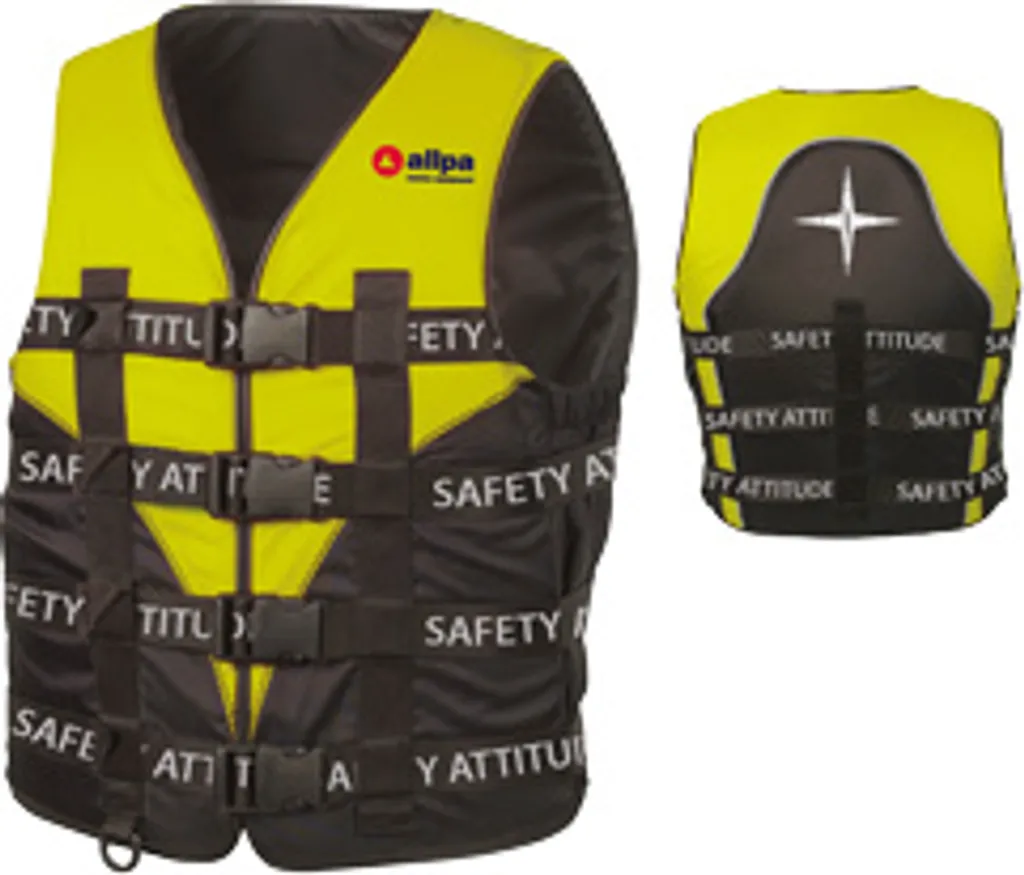 Gilet de sauvetage Allpa Racing M, protection pour kayak et voile 55N