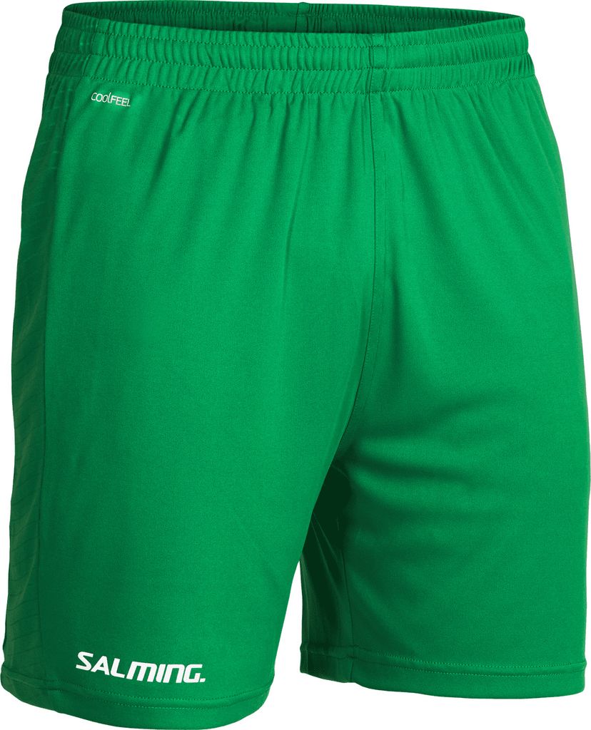 Salming Granite Game Junior Shorts kurze Kinder Hose Sporthose grün 1198742-0606, Größe:128