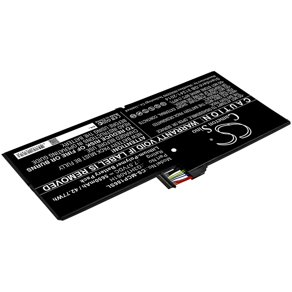 Batterie TECHTEK G3HTA061H pour Surface Pro 7 Performance Durable 45Wh - 2