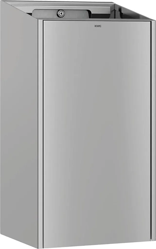KWC EXOS Corbeille 30L en Acier Inoxydable Montage Saillie ZEXOS605