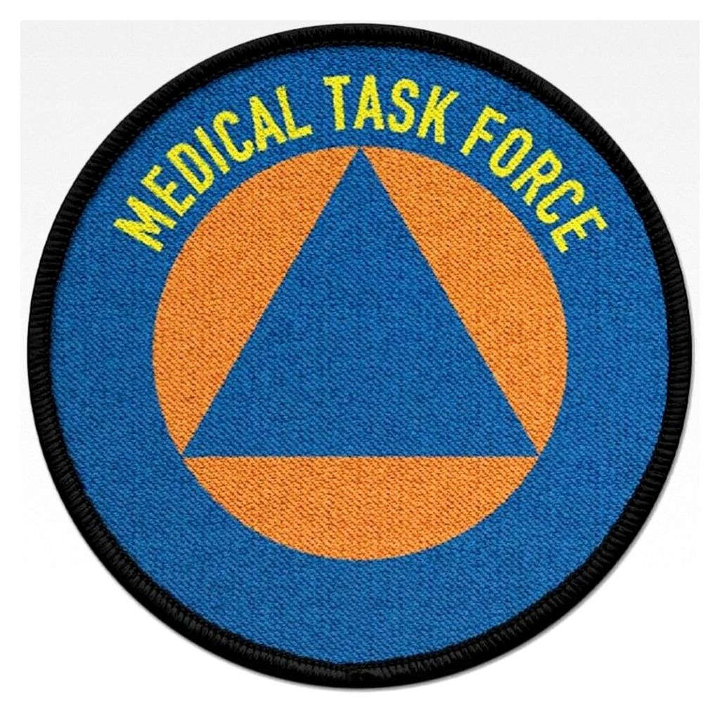 Patch Europäischer Zivilschutz Europa EU Zivilschutz Medical Task Force