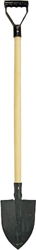 PROREGAL Spaten Gardex 1250g, spitz, mit Griff D.