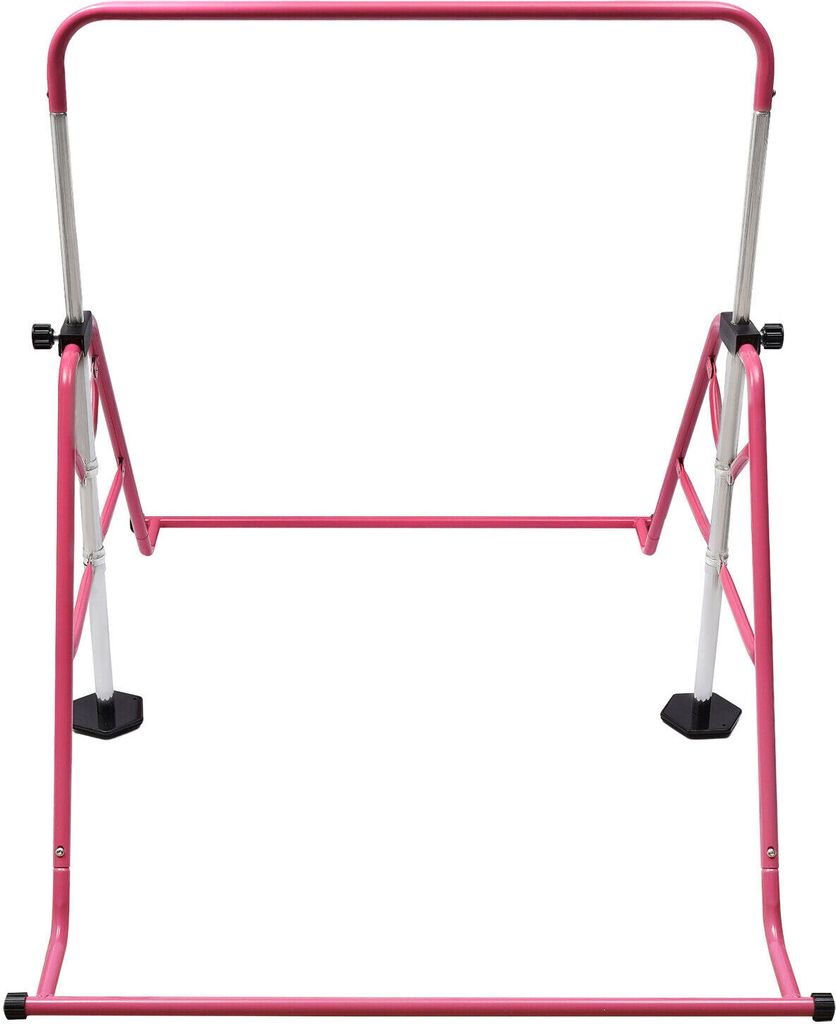 Barre Gymnastique Barre De Gymnastique Pliable Triclicks - Hauteur Réglable, Anneaux Inclus, Pour Enfants Barre Asymétrique Gymnastique