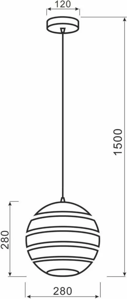 Suspension Ankaa 280 Acier : Éclairage Stable pour Plafonds Hauts E27 - 9