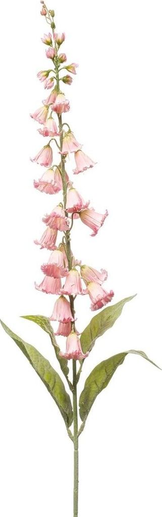 artplants.de Kunstblume Glockenblume NEVLAR, Hellrosa, 95cm - Künstliche Blume