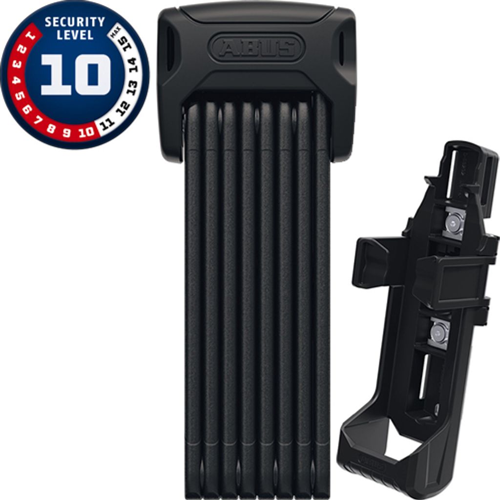 Foldi Bikes Big X-Plus 6000/120 Key Lock SH Black - 120cm Abus Bordo