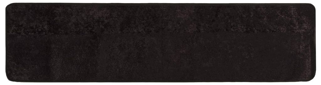 vidaXL Teppichläufer MARSA Anthrazit 350 x 50 cm Polyester und PVC