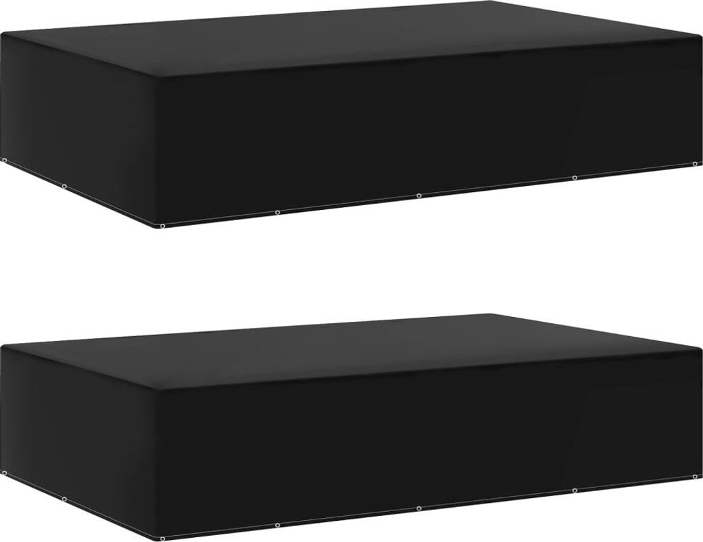 Maison Exclusive Gartenmöbel-Abdeckungen 2 Stk. 12 Ösen 325x205x70 cm