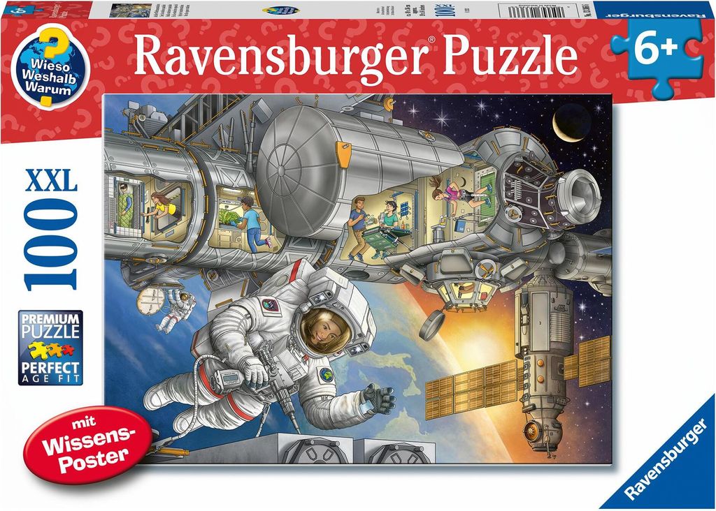 Wieso? Weshalb? Warum? Auf der Weltraumstation Ravensburger Produktbild 