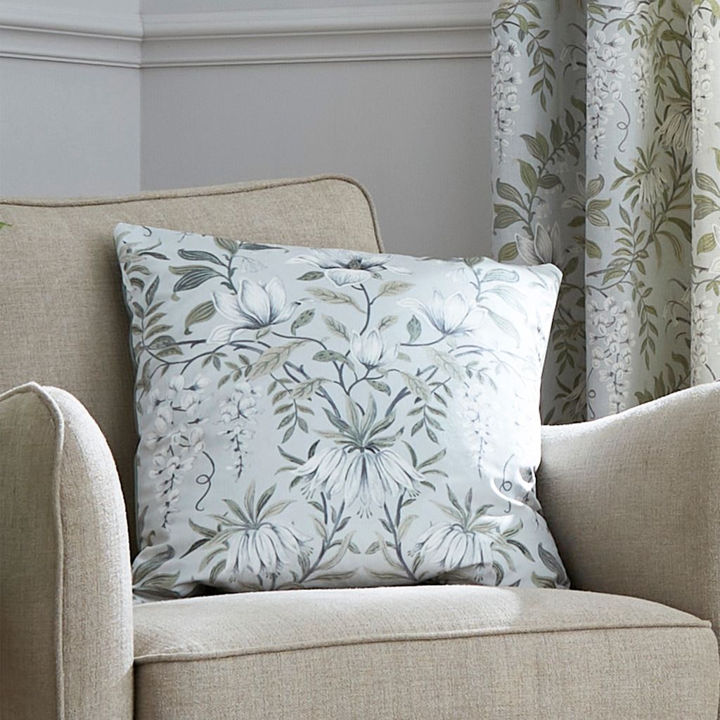 Laura Ashley Zierkissen Parterre Blumen 50x50cm