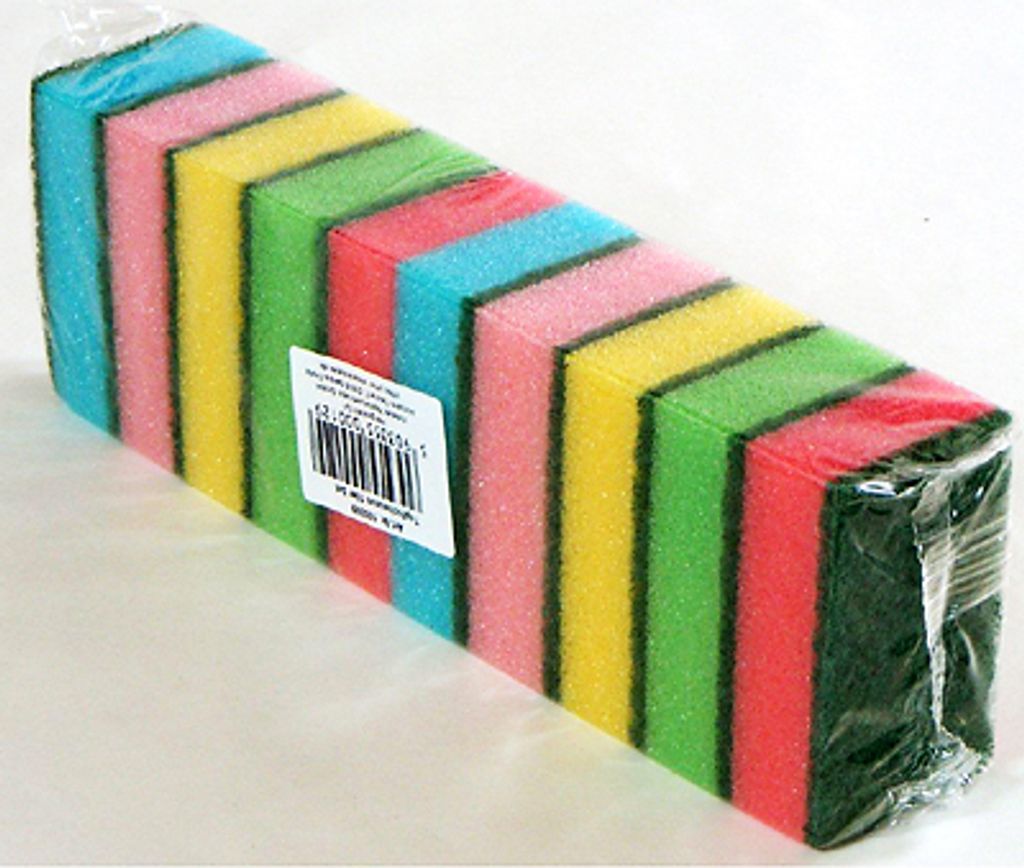 Topfschwamm 10er Pack Küchenschwamm Midi, je ca. 80x50x25 Produktbild 