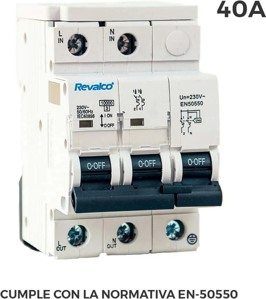 Dispositif antisurtension 40A évite les pannes d'appareils électriques 275V