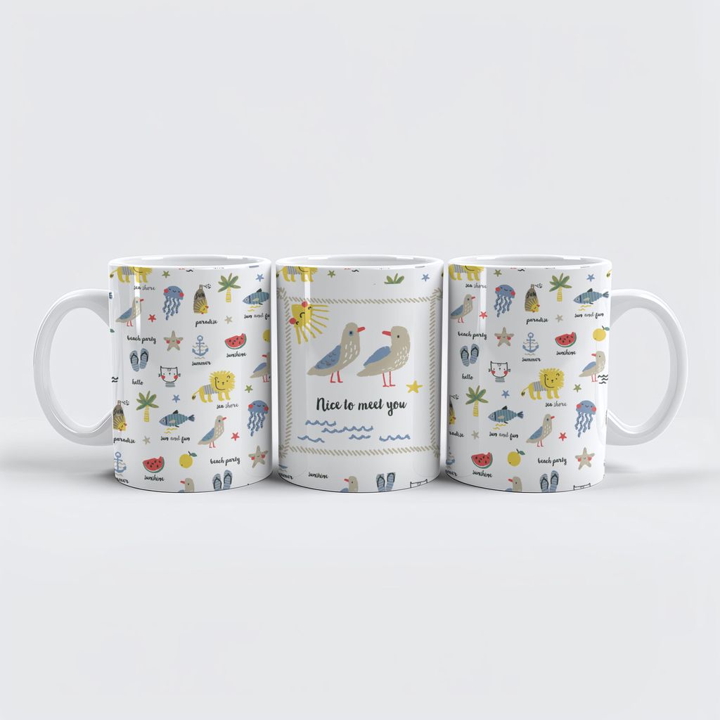 raxxa Premium-Tasse "El mar cuenta historias"
