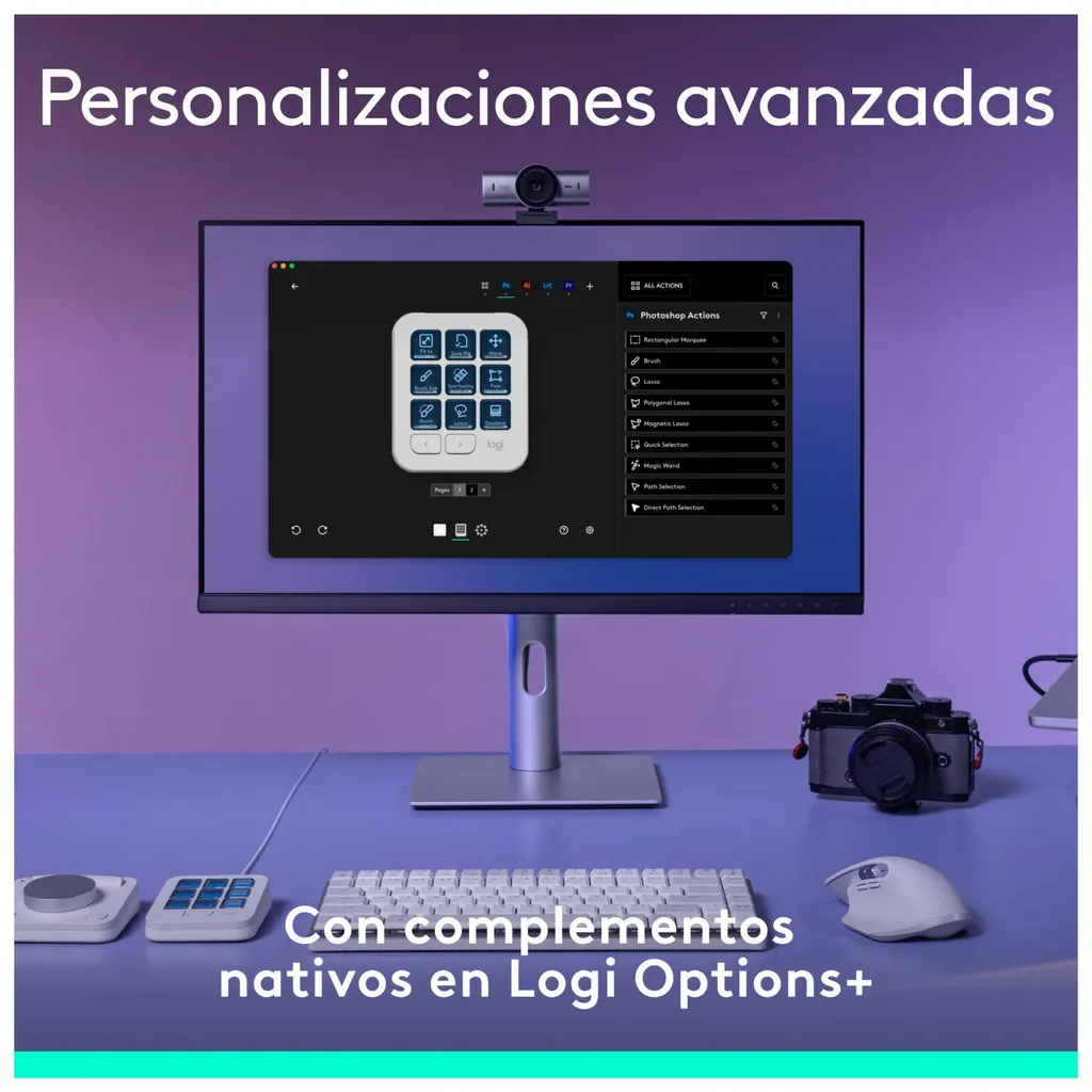 Logitech MX Creative Console : La Console de Création Master Series Noire