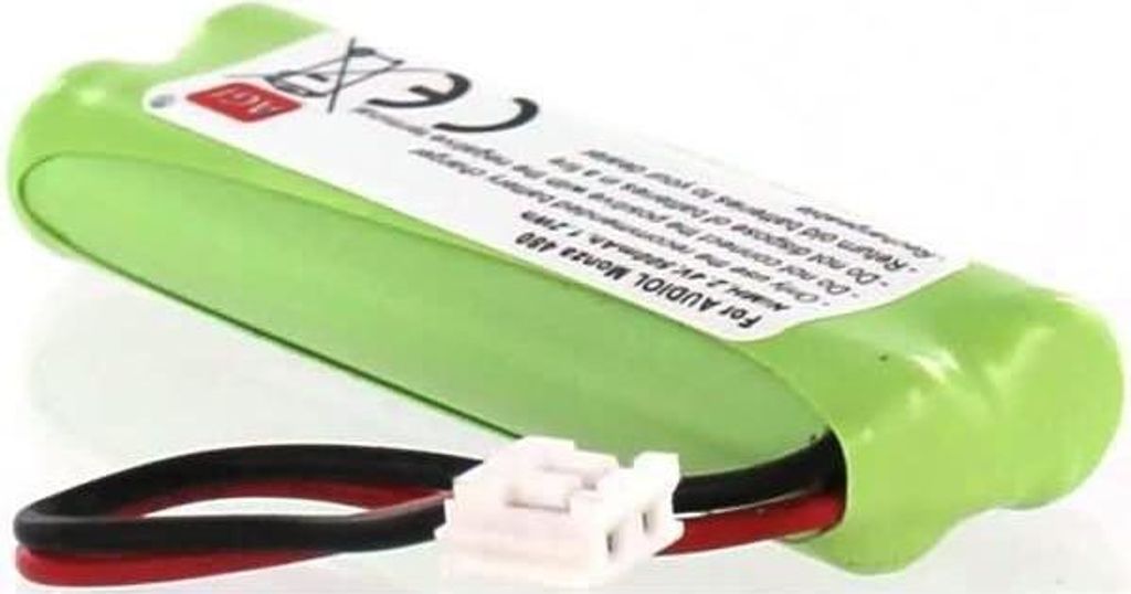Akku für Medion MD82622 NiMH 2,4 Volt 500 mAh grün.