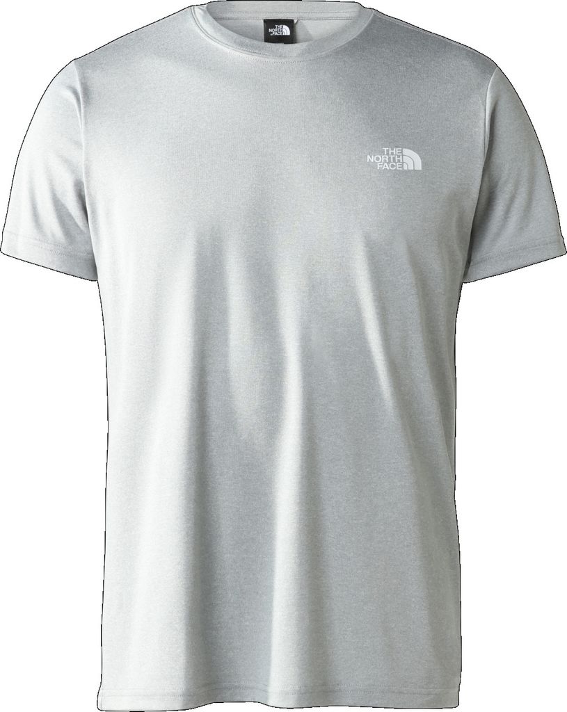 The North Face M Reaxion Red Box Tee - Eu Mid Grey Heather S