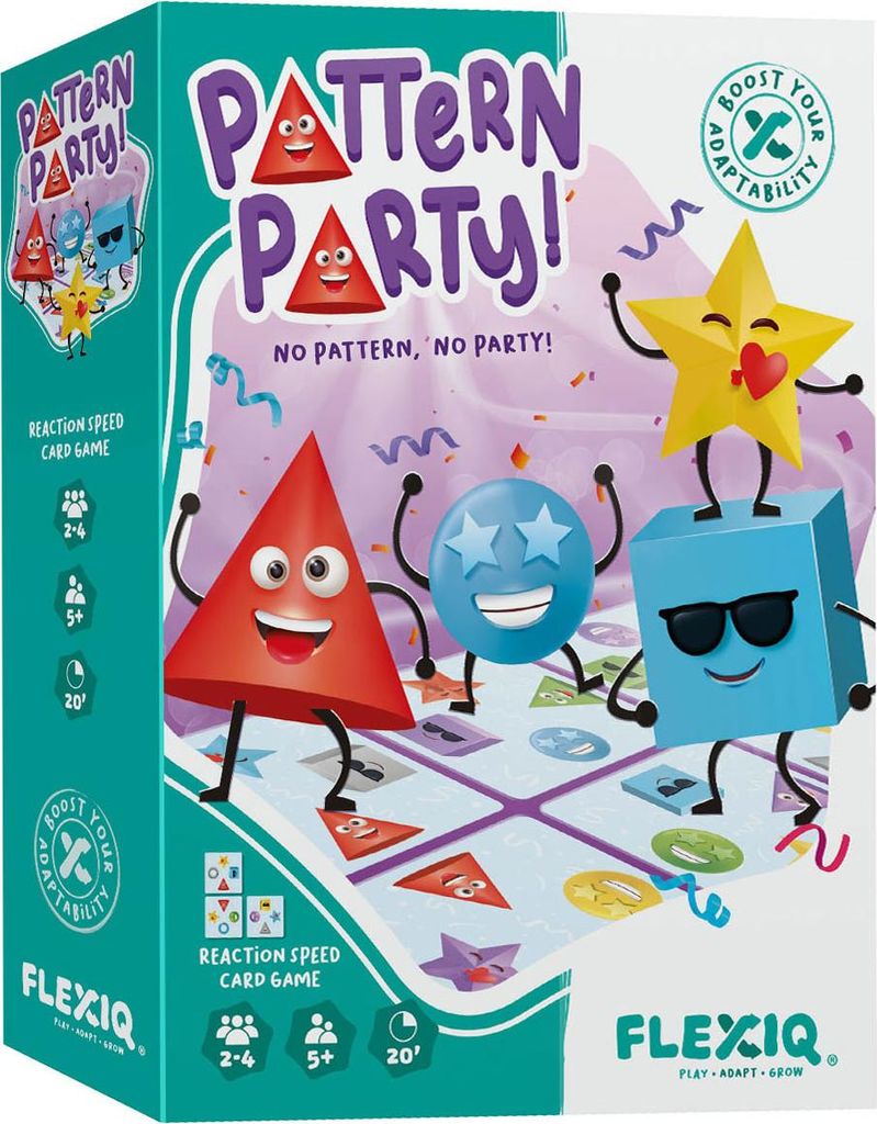 Asmodee Kartenspiel Pattern Party! für Kinder und Familien Produktbild 