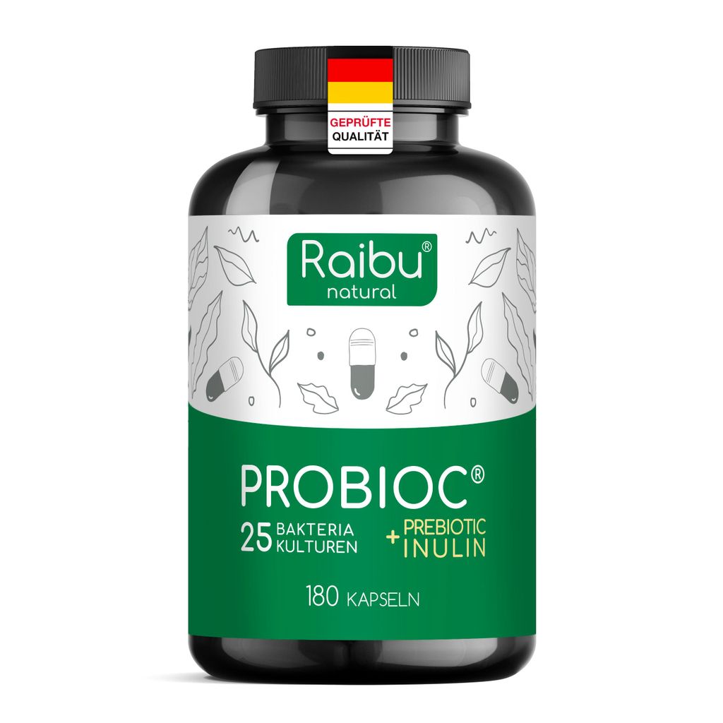 Probiotika Kulturen Komplex, 25 Bakterienstämme + Inulin - Produktbild 
