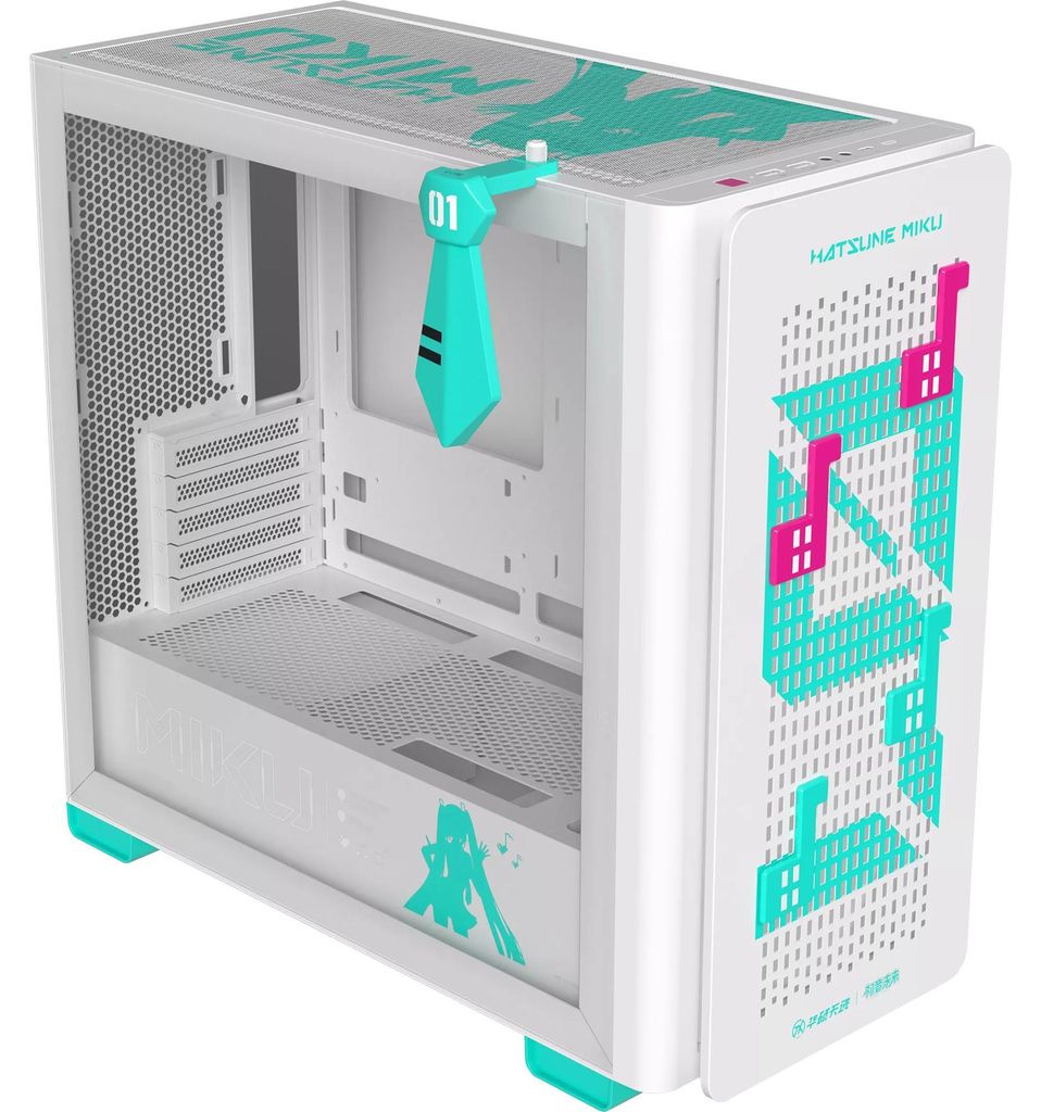 ASUS A23 Hatsune Miku Edition, PC, Tyrkysová, Bílá, Micro Obrázek produktu 