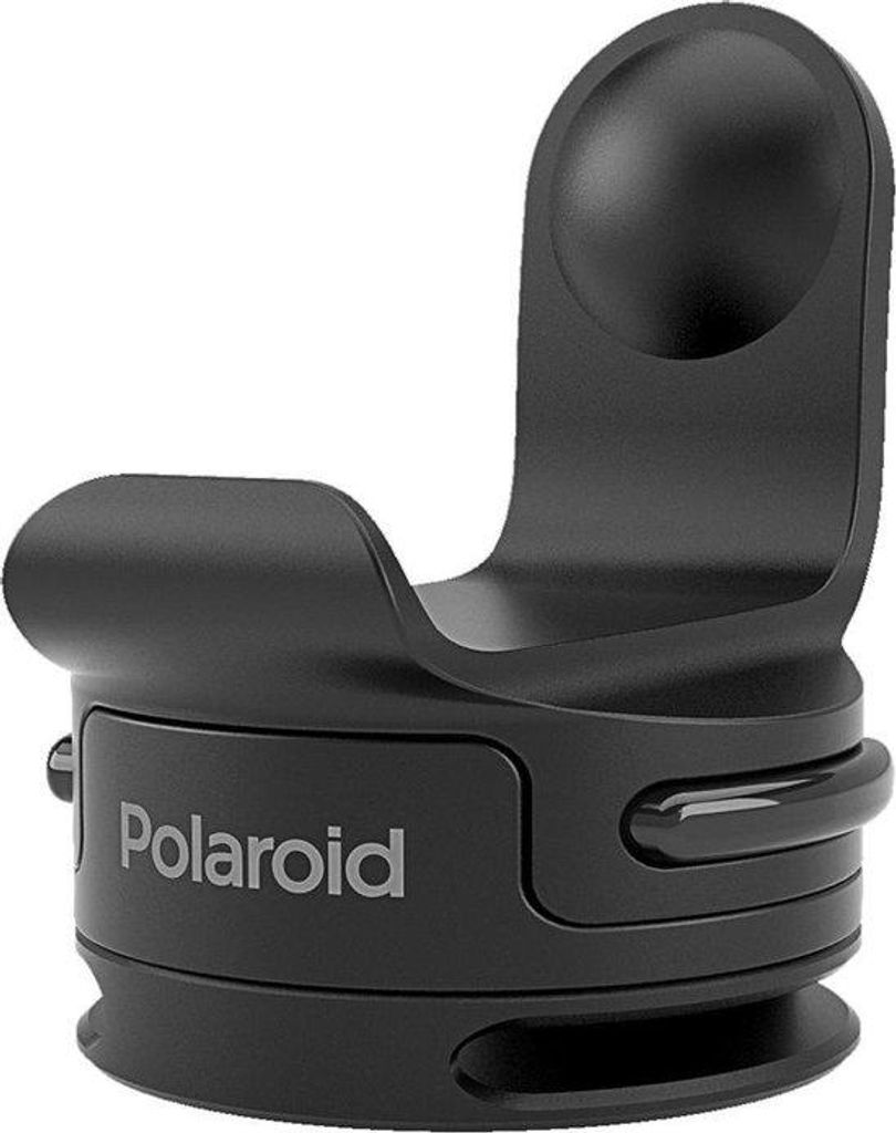 Polaroid Cube Gurt-Halterung Befestigungs-Clip für Action-Kamera schwarz