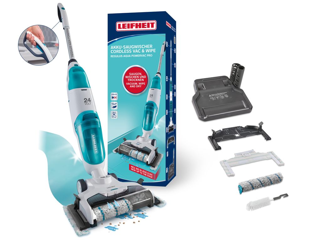 Leifheit Bateriový sací mop RegulusAquaPowerVacPro Obrázek produktu 