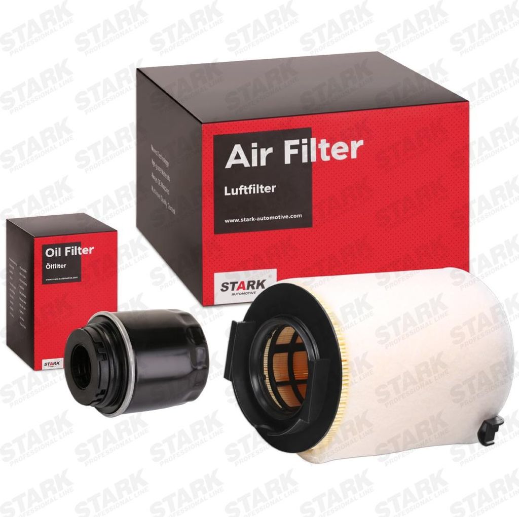 STARK Filterset Inspektionspaket Filtersatz für VW GOLF VI (5K1) Polo Schrägheck (6R1, 6C1) Passat Variant (3C5) TIGUAN (5N) GOLF PLUS (5M1, 521)