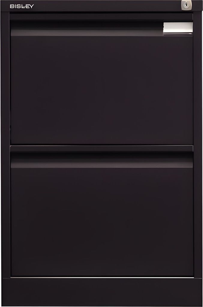Hängeregistraturschrank, einbahnig, 2 Hängeregistraturen, Produktbild 