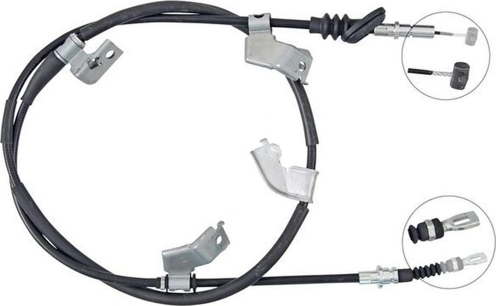Seilzug Feststellbremse 1.897 mm Scheibenbremse A.B.S. für HONDA CIVIC
