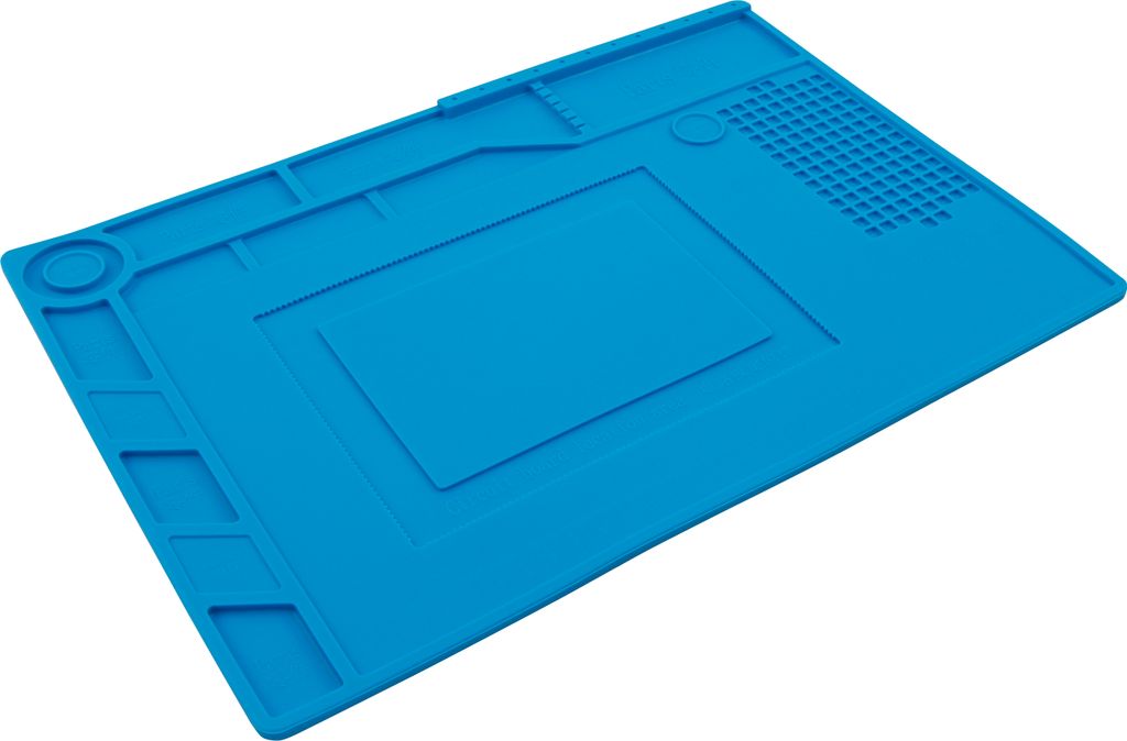 Silikon Lötmatte, 350x250mm, mit Werkzeughalterung und 4 Produktbild 