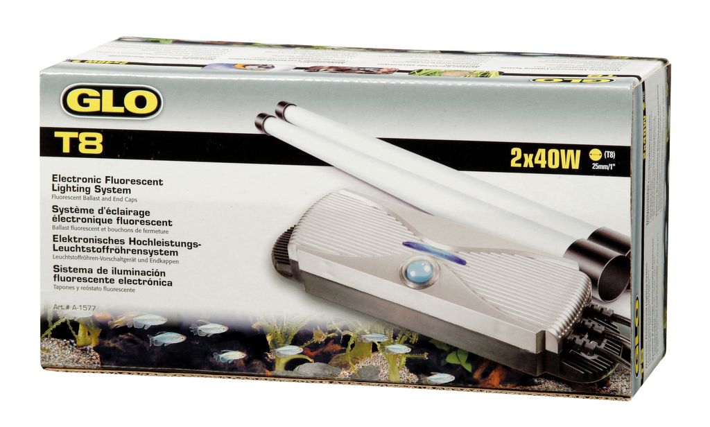 Hagen GLO T8-Vorschaltgerät, 2x 40 Watt; A1577