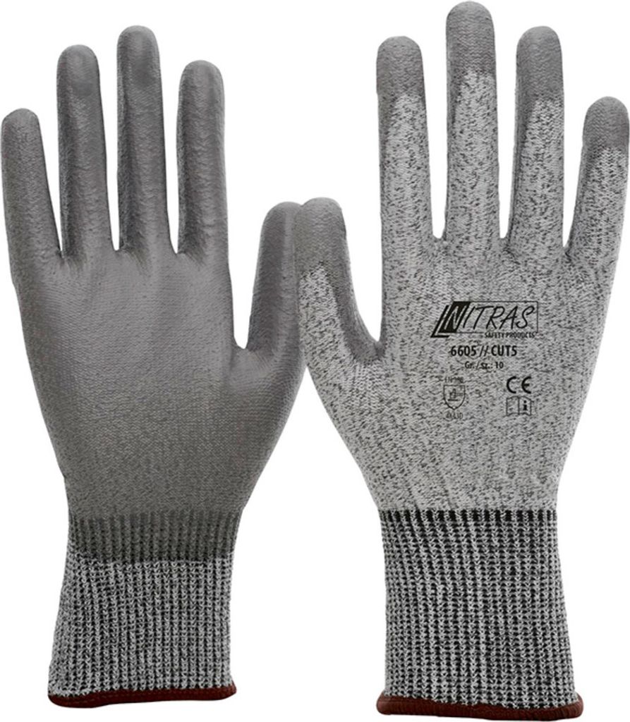 Nitras Sicherheits-Schnittschutzhandschuh Schnitt5 gr. 9