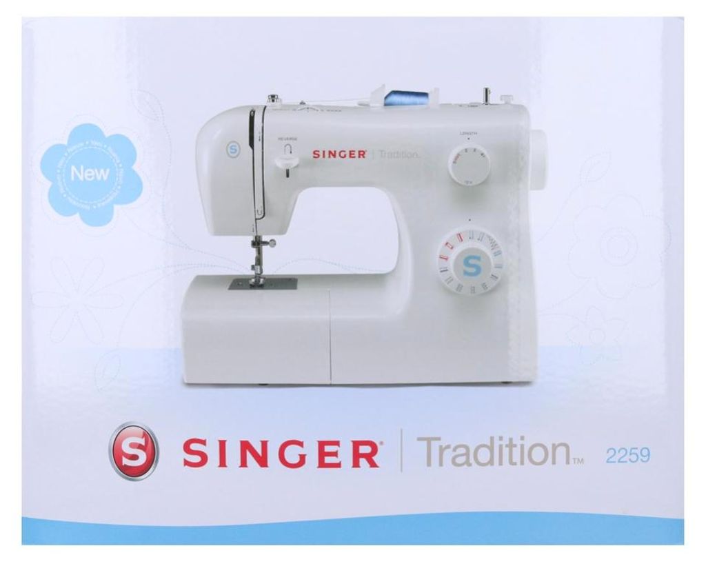 SINGER Tradition, Weiß, Automatische Nähmaschine, Nähen, 4 Produktbild 