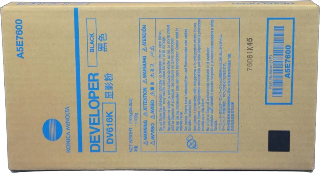 Développeur Noir Konica Minolta DV616K A5E7600 pour AccurioPress C6085