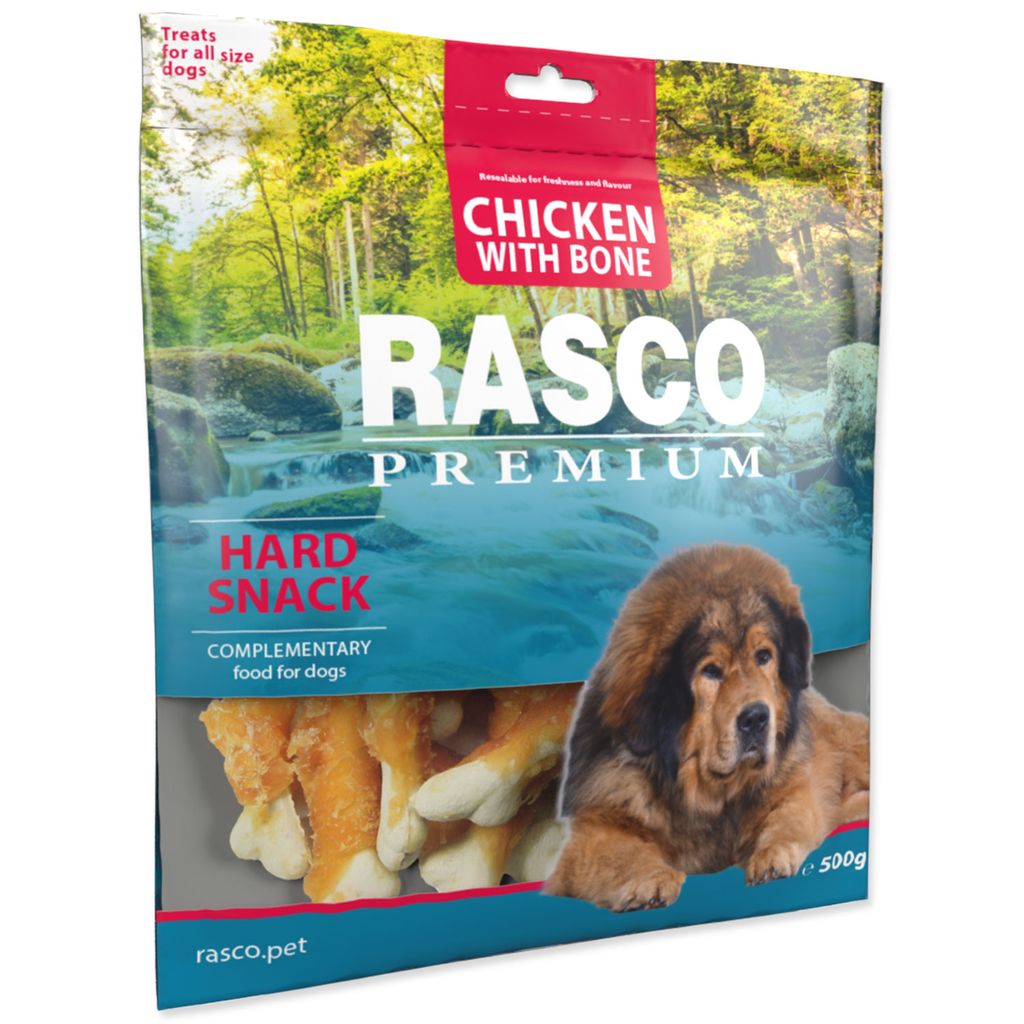 Delikatesné kosti obalené kuracím mäsom 500 g Obrázok produktu 