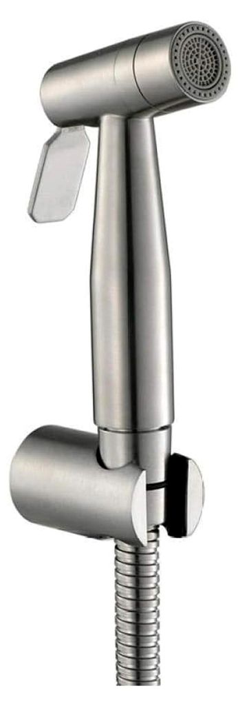 Handbrause-Set, Handbrause, Wasserhahn-Spray – Funktions-Sprühpistolen-Set, gebürsteter Edelstahl-Wasserhahn, Toilettenspüler
