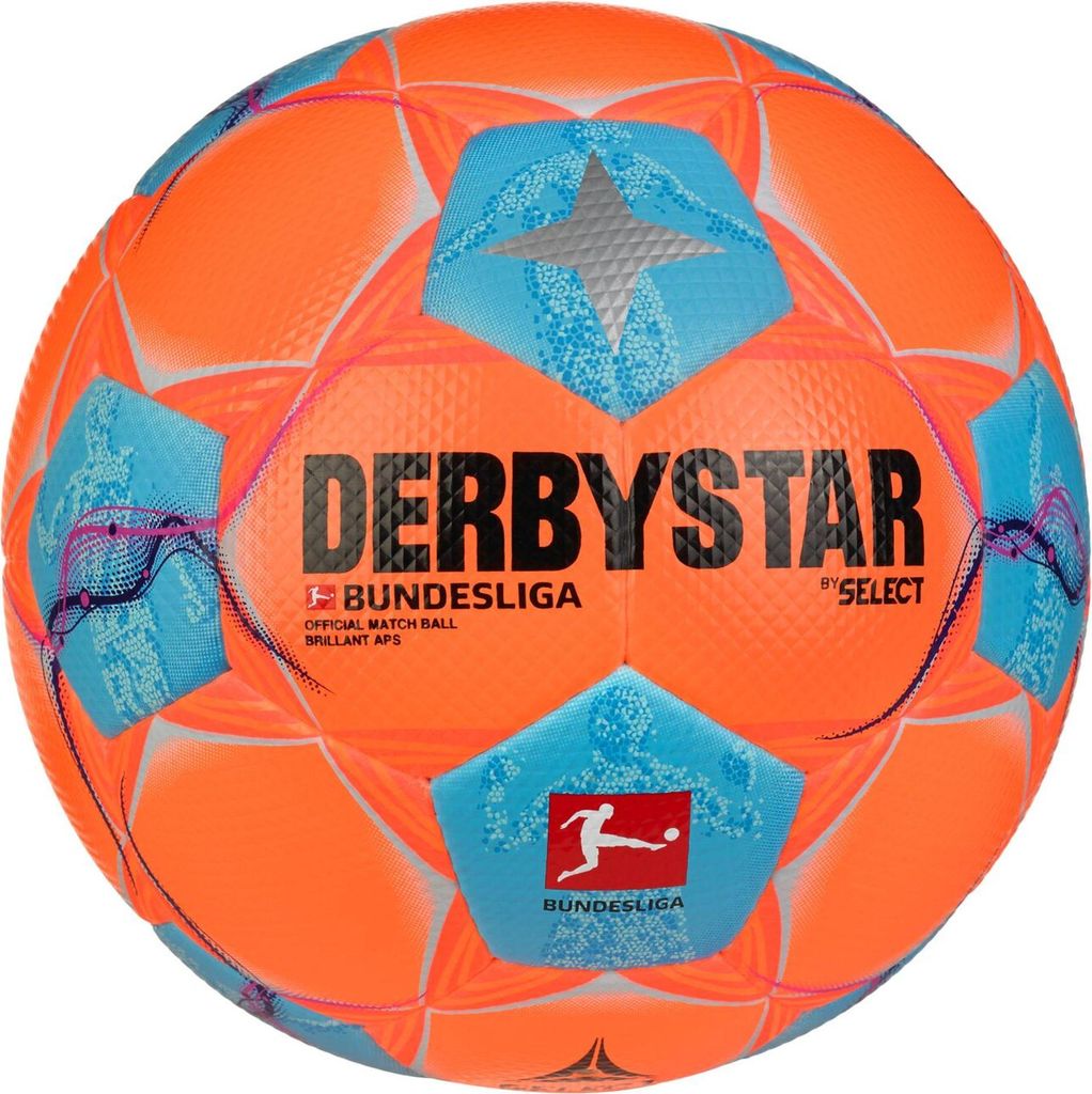 DERBYSTAR Bundesliga Brillant APS v25 WEISS WEISS 5