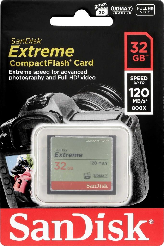SanDisk Extreme - Carte mémoire flash - 32 Go - 567x - Image du produit 