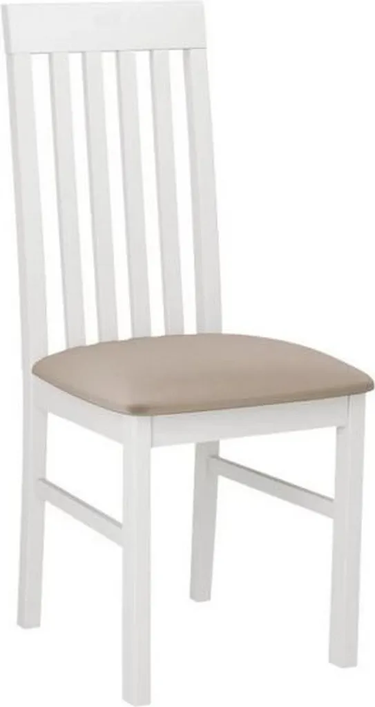 Offerta Sedia Danbury 1 Imbottita Bianco Beige - Qualità Prezzo Top