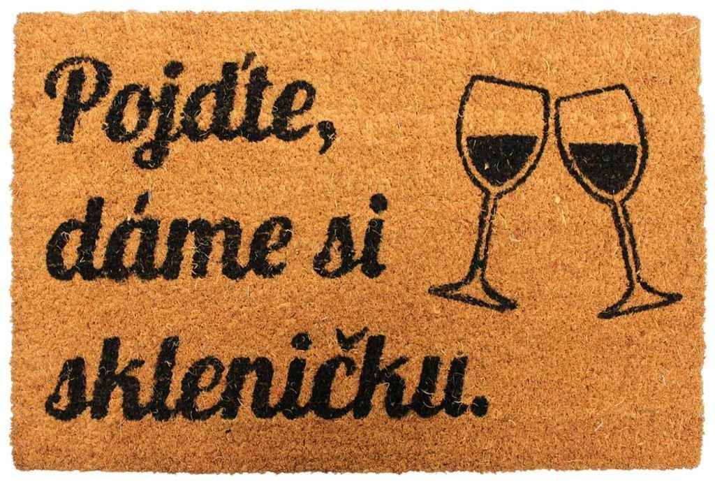 HOME ELEMENTS Rohožka z kokosových vlákien 40 x 60 cm, Obrázok produktu 