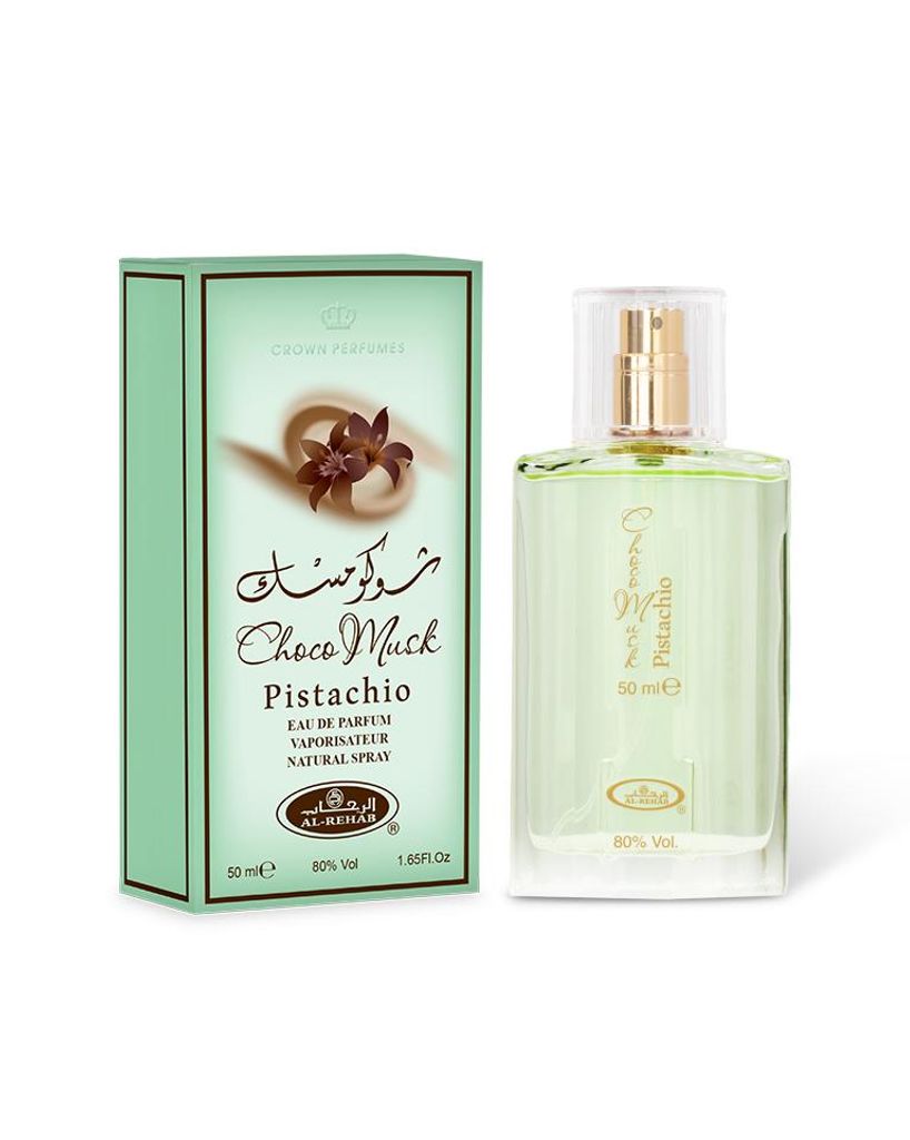 Al-Rehab Choco Musk Pistachio Woda perfumowana w sprayu 50 Zdjęcie produktu 