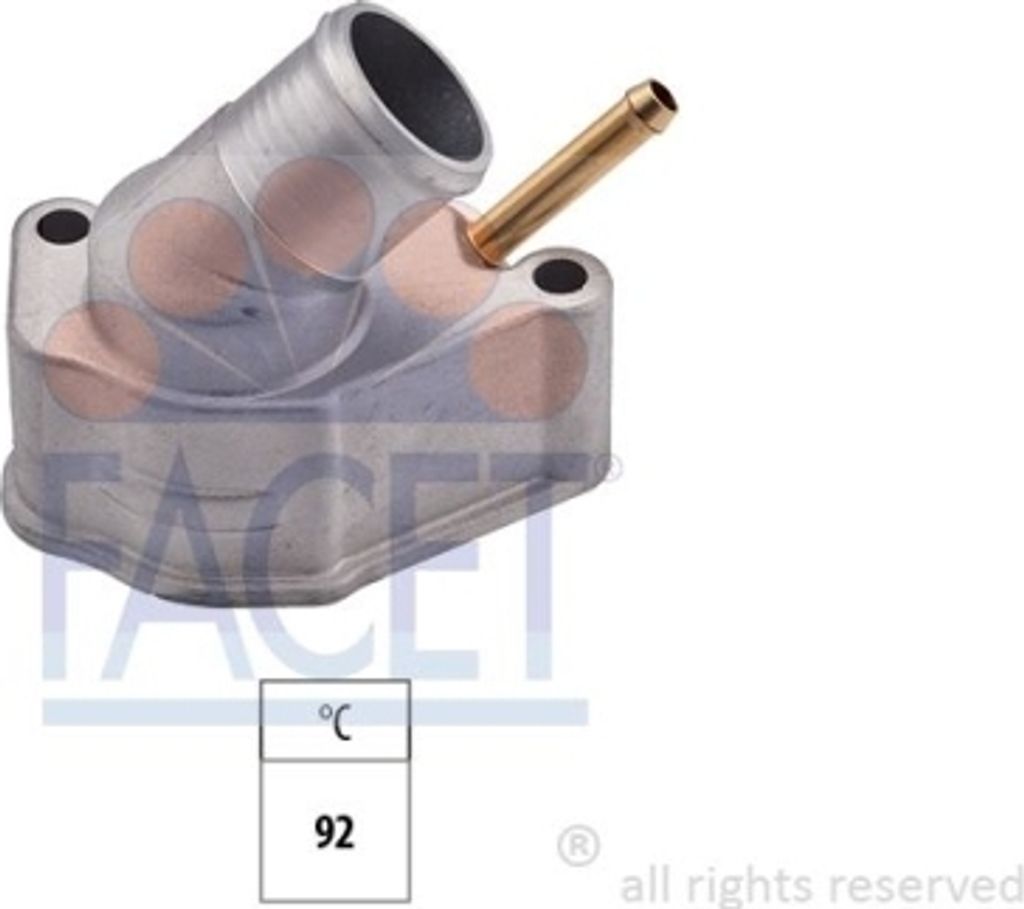 1 Thermostat, Kühlmittel FACET 7.8287 Italy - OE Equivalent für OPEL