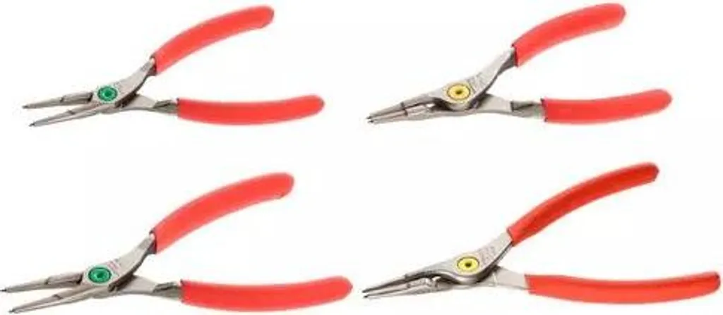 FACOM PCJ4 Jeu de 4 pinces à circlips intérieur et extérieur de précision